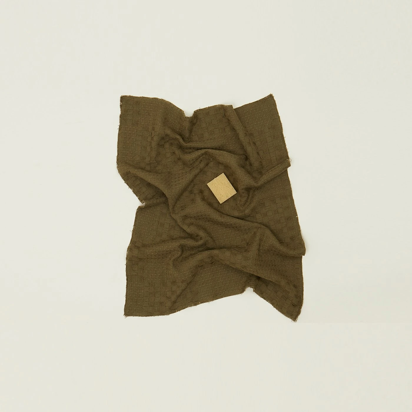 Dobby Weave Dish Towel - Olive 3 Dobby Weave Dish Towel - Olive