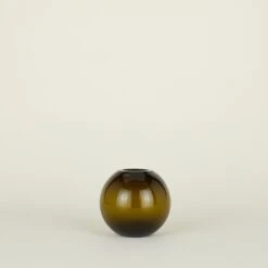 Aurora Sphere Vase - Olive -ferm LIVING Store 0224202679 RT