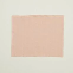Essential Cotton Placemats, Set Of 4 - Blush