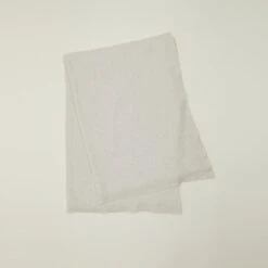 Simple Knit Oversized Throw - Ivory