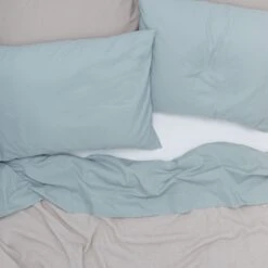 Essential Percale Sheet Set - Sky -ferm LIVING Store 2021 FW NEW PERCALE26941 1 03281f34 5187 4196 b538 e21d64233a9e