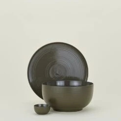 Essential Extra Small Bowl, Set Of 2 - Olive -ferm LIVING Store 2021 FW NEW PRODUCT24662