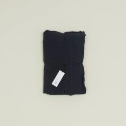 Simple Linen Flat Sheet - Navy