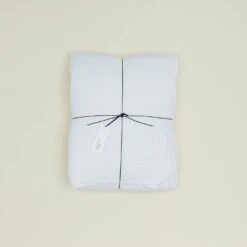 Simple Linen Quilt - White