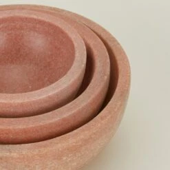 Simple Marble Bowl - Pink -ferm LIVING Store 2022 FEBRUARY NEW THIRDPARTY3226 RT 2b69aa30 28fc 4d48 802b dcbe13f070fc