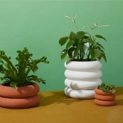 Stacking Planter - White -ferm LIVING Store 2023 EMAILHOMEPAGE EDITORIAL0168 1