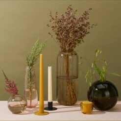 Aurora Sphere Vase - Olive -ferm LIVING Store 2023 Q3 RETAIL REFRESH0194