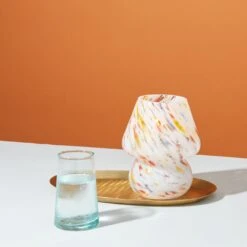 Glass Mini Mushroom Lamp - Confetti Multi -ferm LIVING Store 2023 Q3 RETAIL REFRESH4728 156ffc25 e691 4fb6 8d8a d01b250a1efa