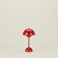 &Tradition Flowerpot Portable Lamp - Red -ferm LIVING Store ATD.100.40.002.195 b