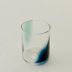 Hand Blown Tumbler - Peacock/Sky -ferm LIVING Store BGW.500.30.001.490 detail