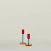 Color Block Candle Holder - Red/Blue -ferm LIVING Store BLD.100.40.MIX .195 a d9ea795c 96db 48e4 bf90 38f2cfb44ca4