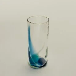 Blown Glass Highball - Peacock/Sky -ferm LIVING Store BOW.500.30.002.490 b