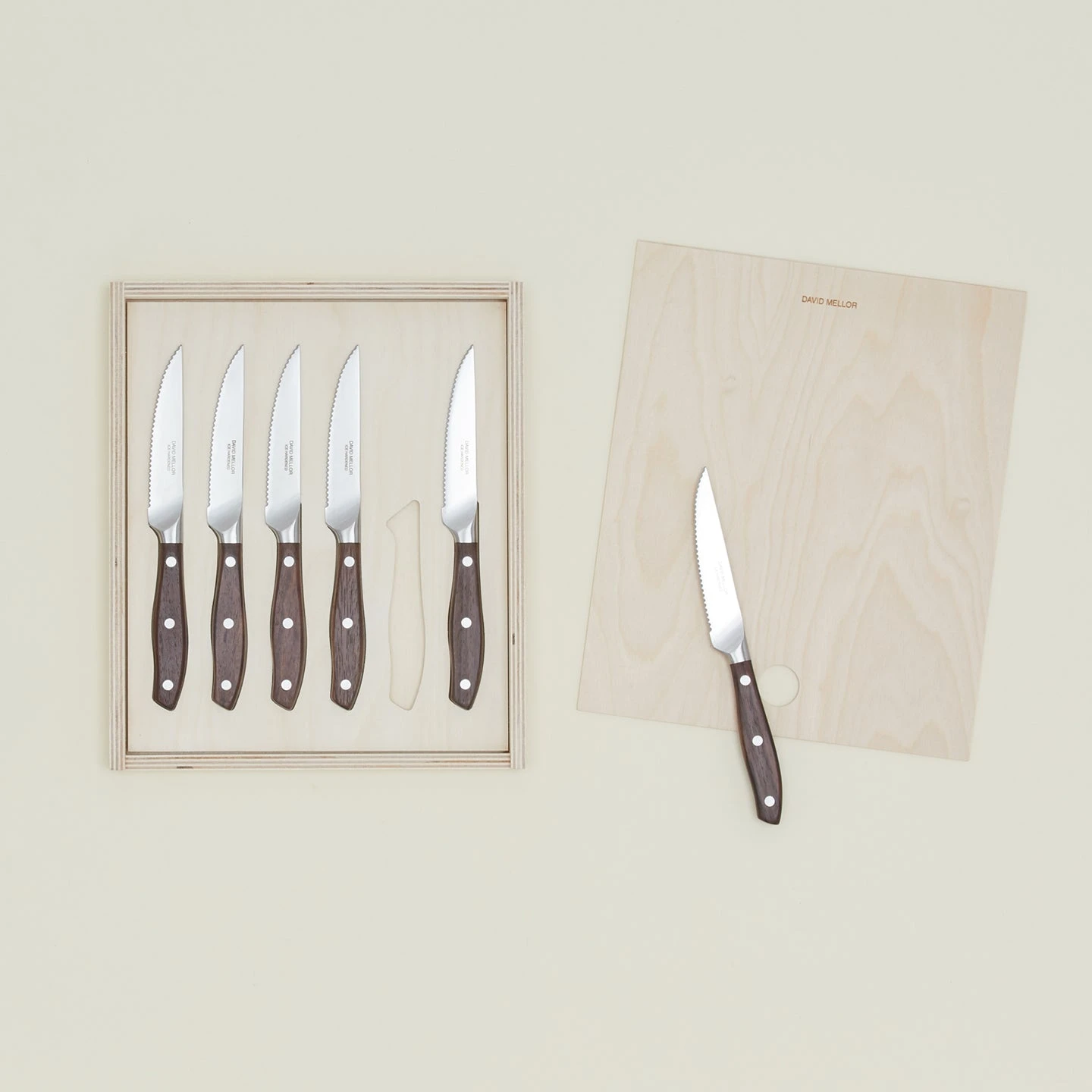 Rosewood Steak Knife Set 4 Rosewood Steak Knife Set - Image 2
