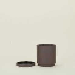 Ferm LIVING Sekki Pot - Charcoal -ferm LIVING Store FML.800.10.002.999 c