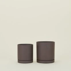 Ferm LIVING Sekki Pot - Charcoal -ferm LIVING Store FML.800.10.XXX .999