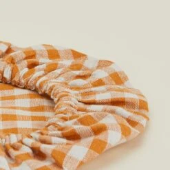 Linen Bowl Cover, Set Of 3 - Orange -ferm LIVING Store FOG.500.40.004.365 DETAIL