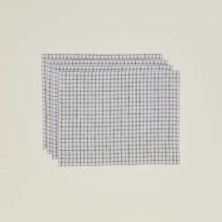 Checked Linen Placemat, Set Of 4