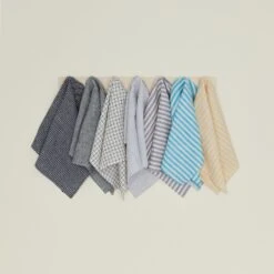 Linen Kitchen Towel - Glen Check -ferm LIVING Store FOG.500.50.00X.MIX b bc3414b8 f367 468d 8e0c 7c4b158cef0d