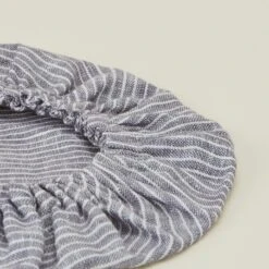 Linen Bowl Cover, Set Of 3 - Blue Stripe -ferm LIVING Store FOG.500.70.004.050 DETAIL