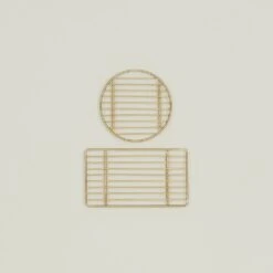 Brass Wire Rack - Round -ferm LIVING Store FOG.500.70.XXX .BRS