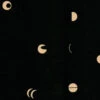 Spaced Moons Wallpaper - Black -ferm LIVING Store HAF.100.025.002.990 SpacedMoons FadedBlack