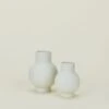Essential Ceramic Vase - Bone -ferm LIVING Store HNY.100.30.02X.000 a RT
