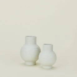 Essential Ceramic Vase - Bone