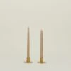 Essential Metal Candle Holders, Set Of 2 - Brass -ferm LIVING Store HNY.100.40.010.BRS b1 RT