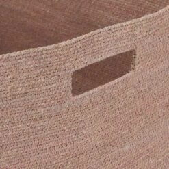 Essential Square Basket - Blush -ferm LIVING Store HNY.100.50.022.095 DETAIL d65c32f9 e822 4a1e bfe7 1253058519c6