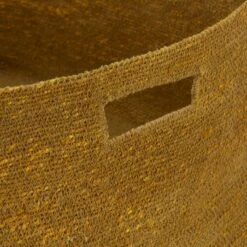 Essential Square Basket - Mustard -ferm LIVING Store HNY.100.50.022.365 DETAIL 49750fc2 3352 4f07 80fb 733b9268a06e