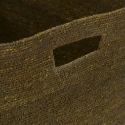 Essential Low Basket - Olive -ferm LIVING Store HNY.100.50.022.380 DETAIL