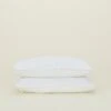 Simple Linen Quilted Shams, Set Of 2 - White -ferm LIVING Store HNY.300.10.028.000.Q