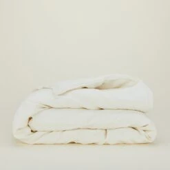 Simple Linen Duvet - Ivory