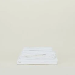 Essential Percale Sheet Set - White