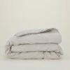 Essential Percale Duvet - Light Grey -ferm LIVING Store HNY.300.10.041.050