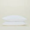 Essential Percale Pillowcases, Set Of 2 - White -ferm LIVING Store HNY.300.10.043.000