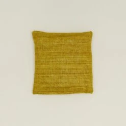 Handwoven Pillow - Mustard