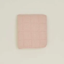 Simple Linen Quilted Throw - Blush -ferm LIVING Store HNY.300.30.005.095 a1
