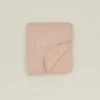 Simple Linen Quilted Throw - Blush -ferm LIVING Store HNY.300.30.005.095 b11
