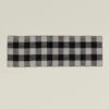 Simple Plaid Runner - Light Grey/Black -ferm LIVING Store HNY.300.40.030.050 a