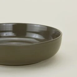 Essential Low Bowl, Set Of 4 - Olive -ferm LIVING Store HNY.500.10.064.380 DETAIL