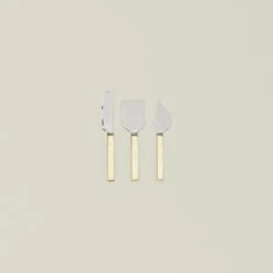 Simple Cheese Knives, Set Of 3