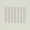 Essential Striped Placemat, Set Of 4 - Ivory/Flax 2 Essential Striped Placemat, Set Of 4 - Ivory/Flax -ferm LIVING Store HNY.500.50.070.045 a