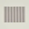 Essential Striped Placemat, Set Of 4 - Light Grey/Dark Grey 1 Essential Striped Placemat, Set Of 4 - Light Grey/Dark Grey -ferm LIVING Store HNY.500.50.070.050 a