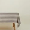 Essential Striped Tablecloth - Light Grey/Dark Grey -ferm LIVING Store HNY.500.50.071.050 c1