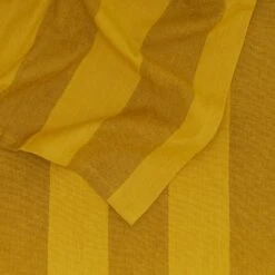 Essential Striped Tablecloth - Mustard/Bronze -ferm LIVING Store HNY.500.50.071.365 DETAIL