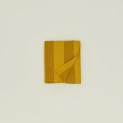 Essential Striped Tablecloth - Mustard/Bronze -ferm LIVING Store HNY.500.50.071.365 b