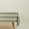 Essential Striped Tablecloth - Sage/Olive -ferm LIVING Store HNY.500.50.071.380 c1