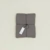 Simple Waffle Shower Curtain - Dark Grey -ferm LIVING Store HNY.600.50.004.910