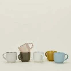 Essential Mug, Set Of 4 - Sky 11 Essential Mug, Set Of 4 - Sky -ferm LIVING Store IMG 1632 8aeea207 3cad 43d4 a83e 57b03ff51401